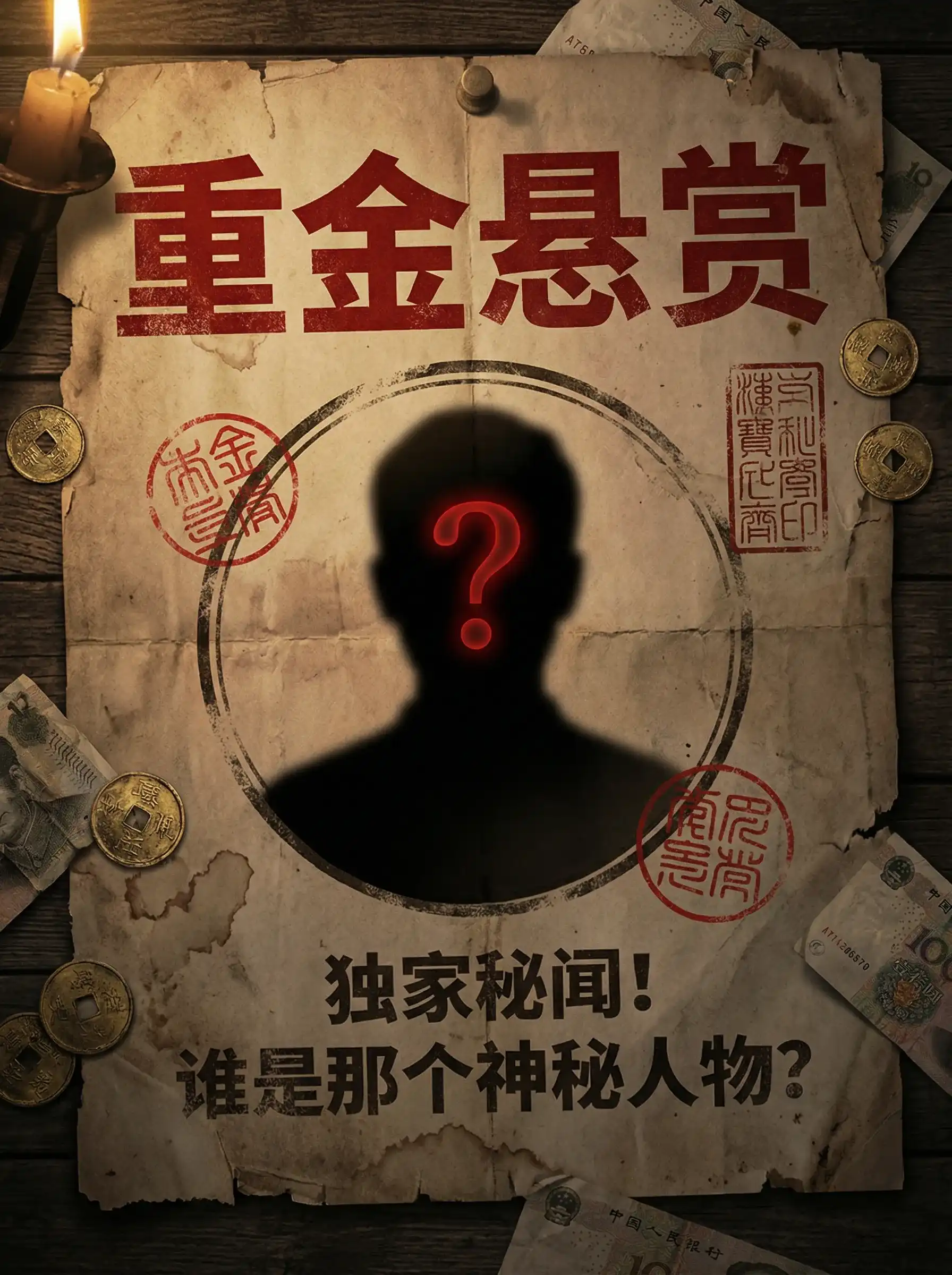 汗汗漫画 - 重金悬赏线索征集令